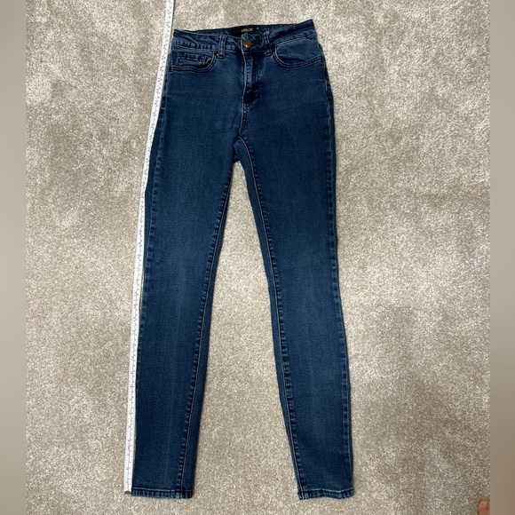 HARLOW HI RISE SKINNY BLUE JEANS SIZE 25 - Picture 9 of 10